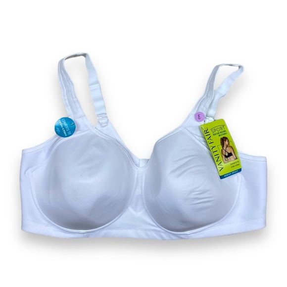 Vanity Fair SPORT Medium Impact Underwire Bra 44D - Picture 4 of 7